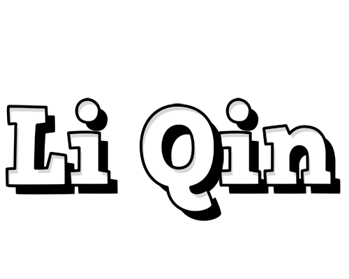 Li Qin snowing logo